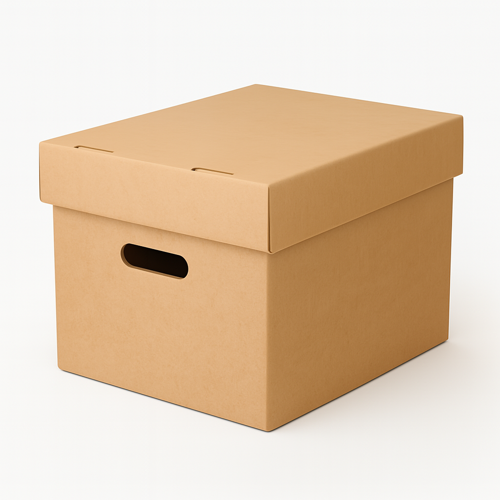 Corrugated Box With Lid - Image 2